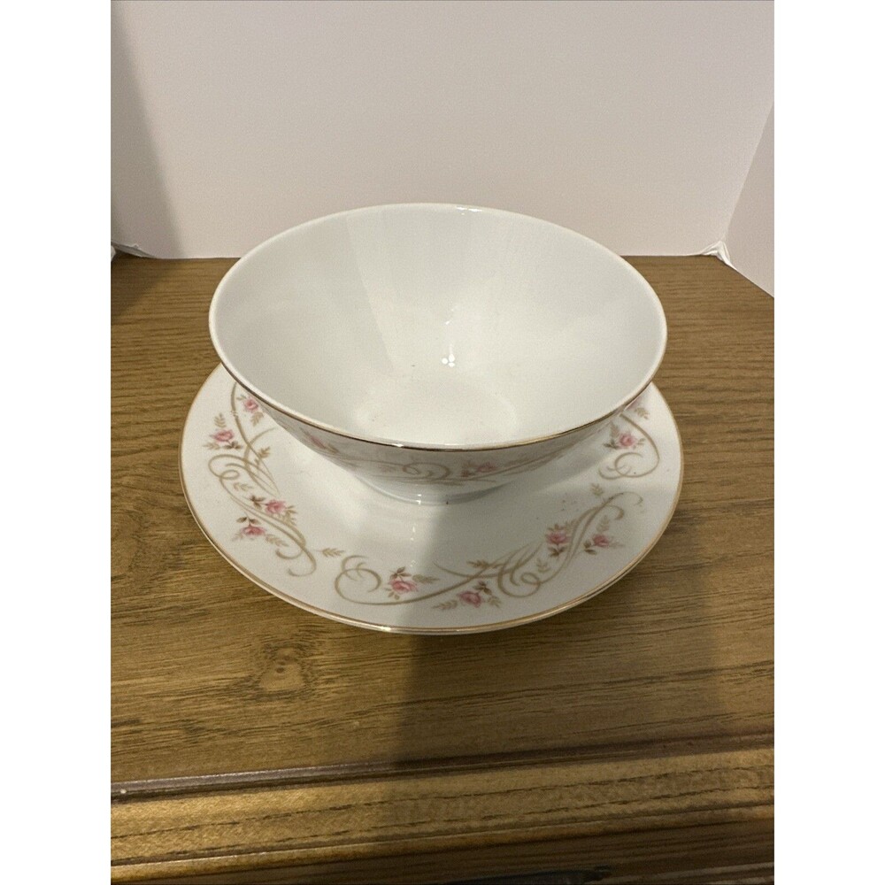 Lisa by Harmony House China Gravy Bowl, Discontinued, Japan